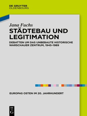 cover image of Städtebau und Legitimation